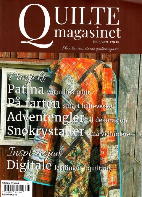 Hovedbilde Quiltemagasinet nr. 5/2021