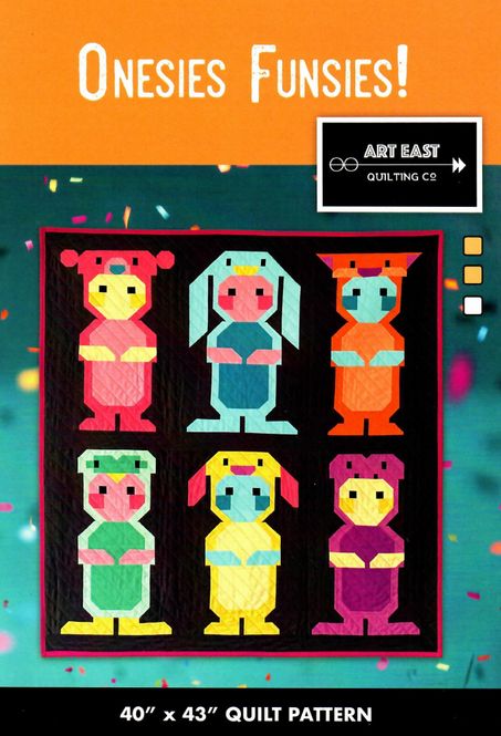 Hovedbilde Onesies Funsies quiltemønster