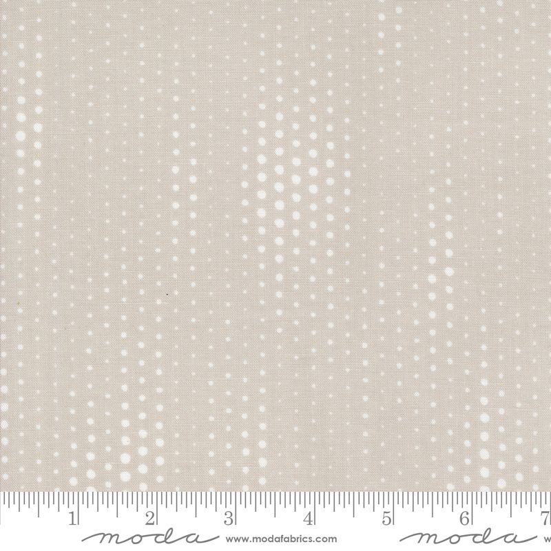Melrose, beige med prikker