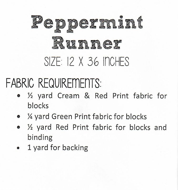 Peppermint runner