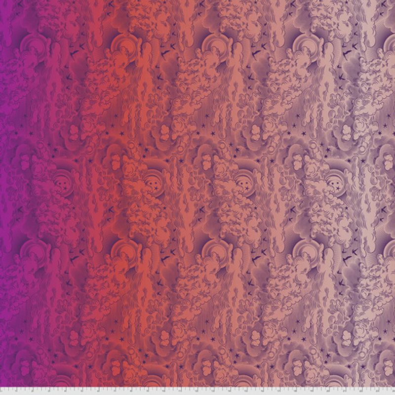 Daydreamer, little fluffy clouds rosa-lilla