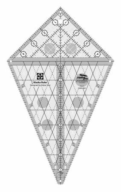 Hovedbilde Creative Grids non-slip Alaska linjal