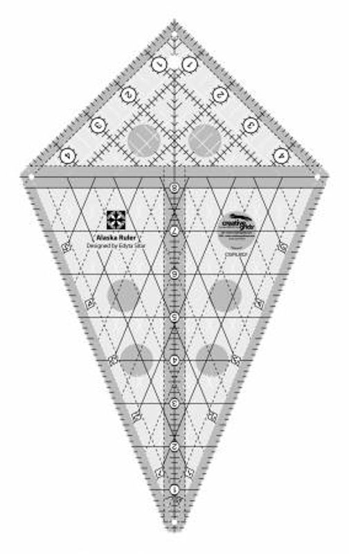 Creative Grids non-slip Alaska linjal