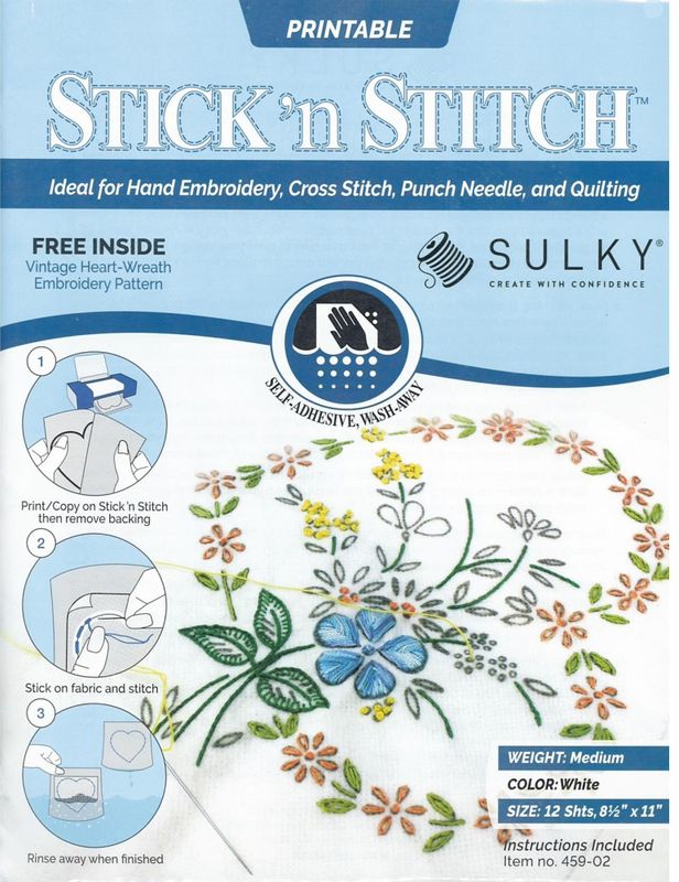 Stick 'n Stitch