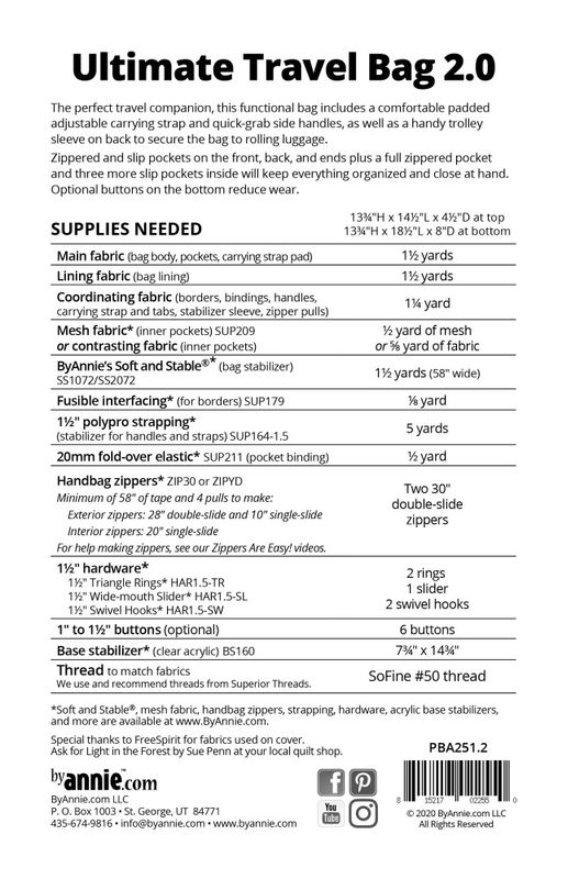 By Annie, Ultimate travel bag 2.0