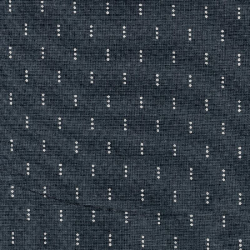 Get out and explore blå med prikker