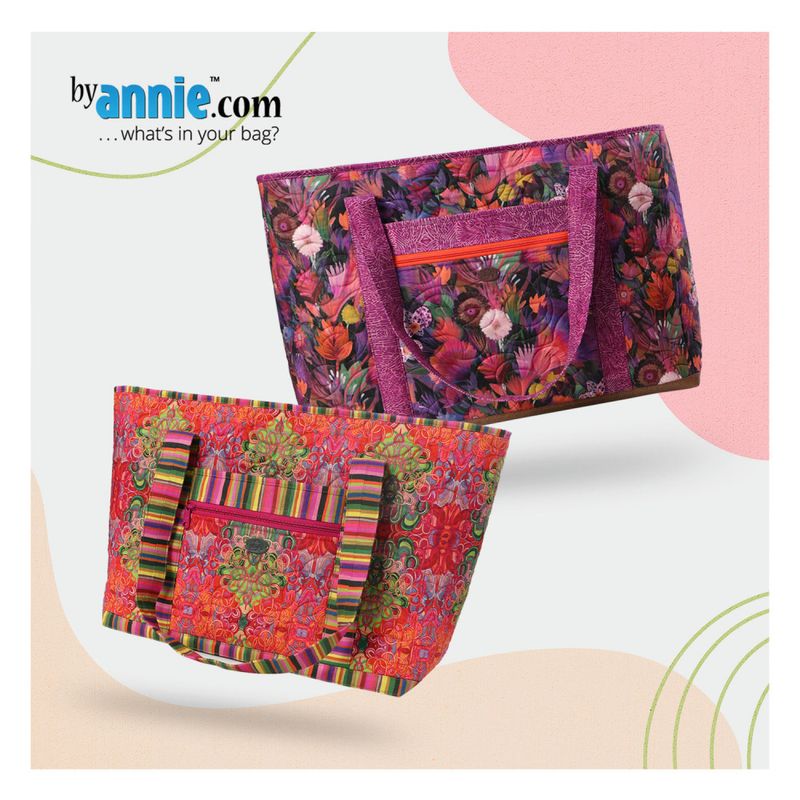 By Annie, two big totes